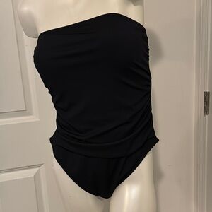 Shade & Shore Black One Piece Swimsuit